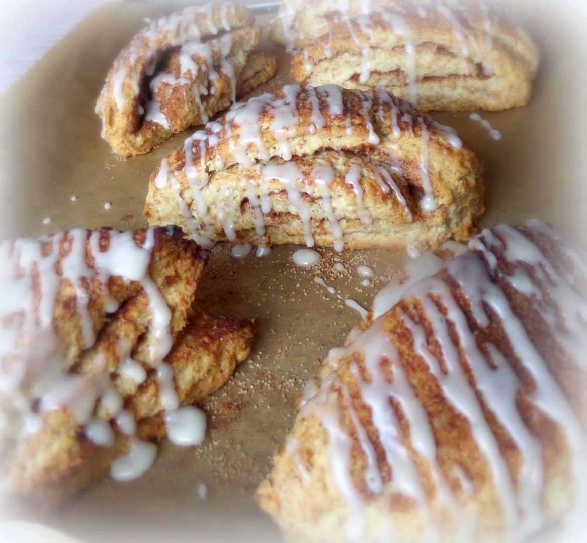 The English Kitchen Cinnamon Roll Scones